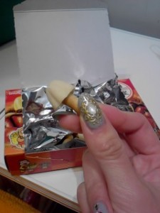 さっそく（むしゃむしゃ）