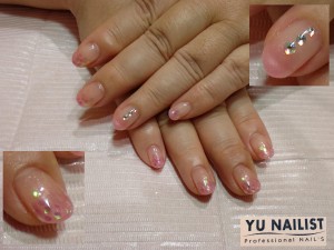 バランス良くストーンを配置